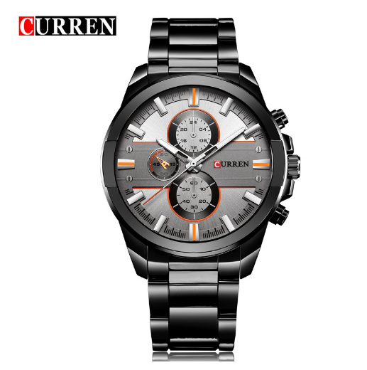 Men's Steel Band Watch 2