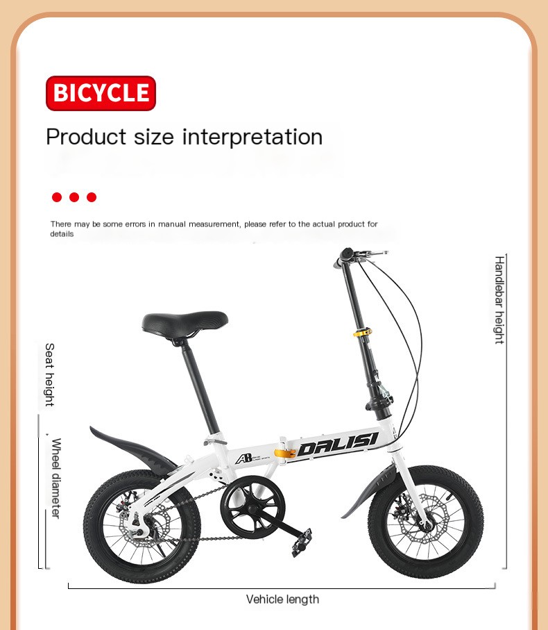 Cycling City Folding Bicycle