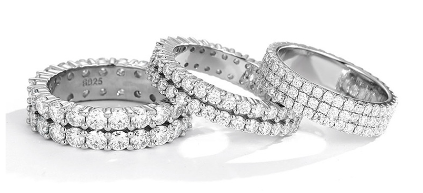 Moissanite Ring Image 4