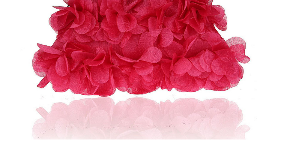 Handcrafted Floral Clutch - Image 1