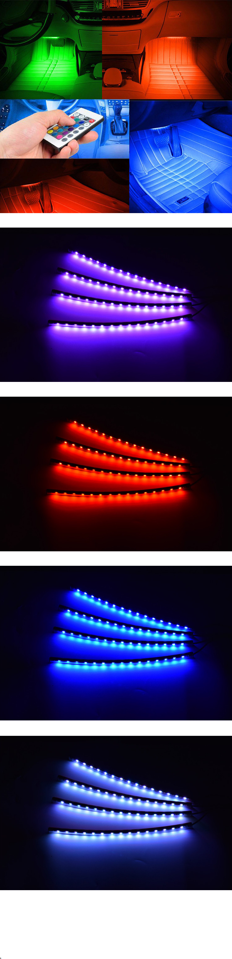 RGB Color Changing Indoor Lights
