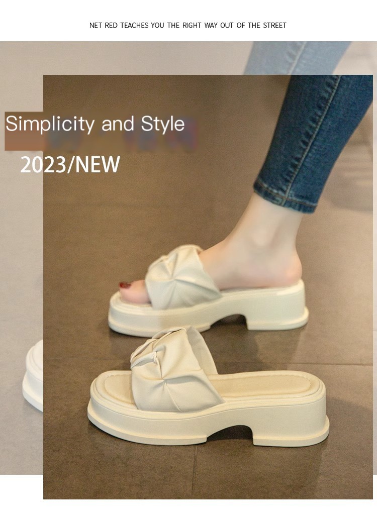 Stylish black sandals