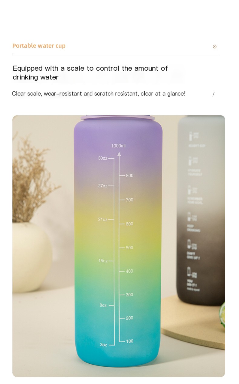 Sports Bottle Purple Gradient