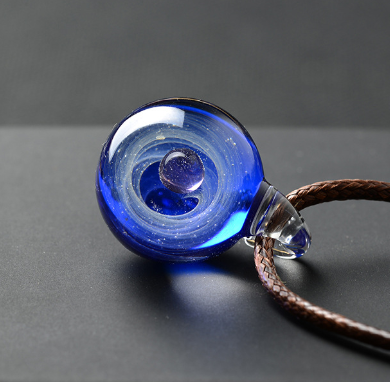 Creative Glass Pendant Necklace 2