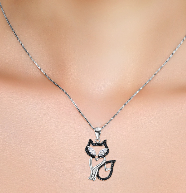 Cat Shaped Necklace