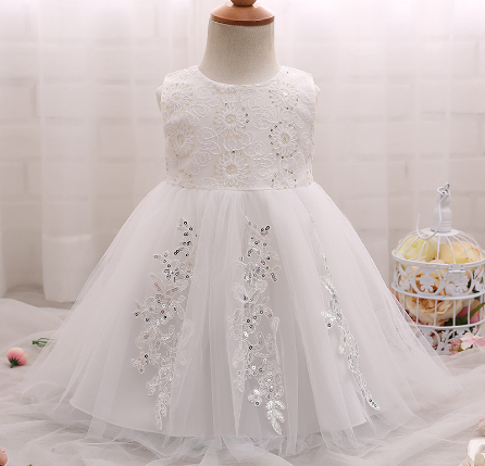 Children's Dress - White