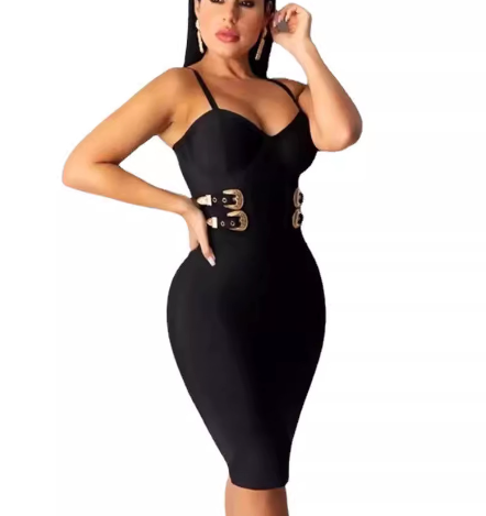 Bandage Dress Detail