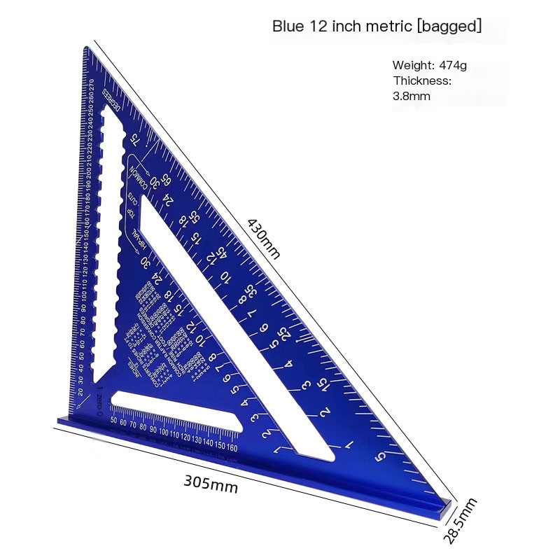 Right Angle Ruler in Use