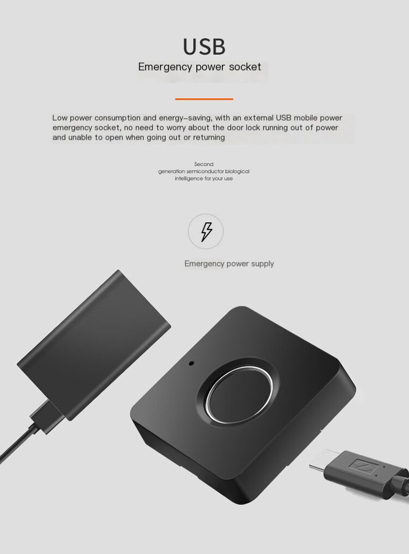 Fingerprint Lock Close-up