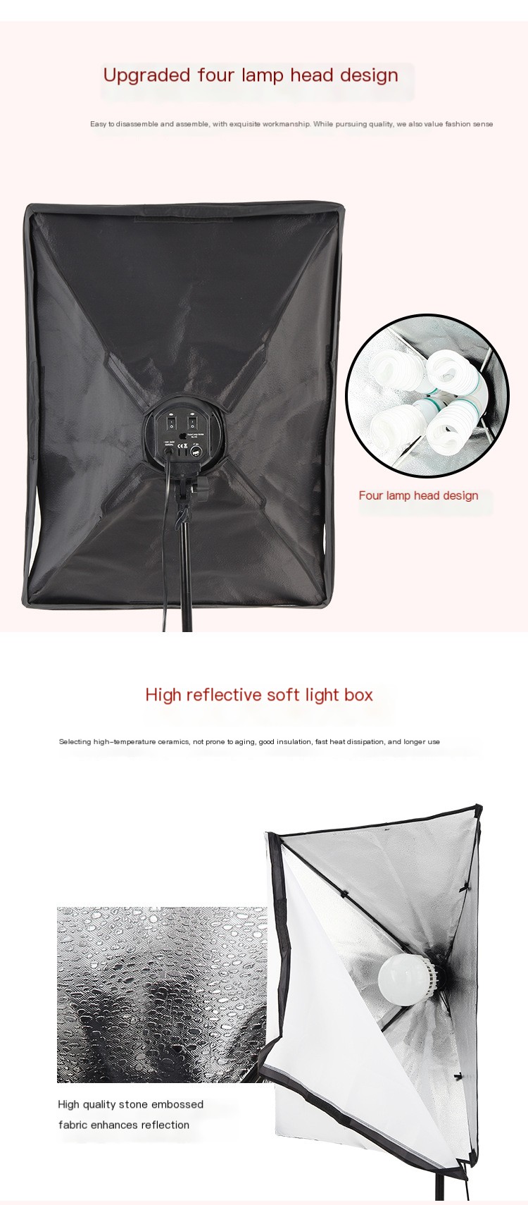 Soft Light Box Features