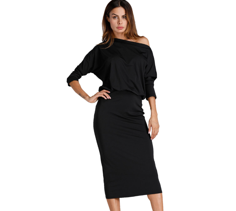 Elegant Off-Shoulder Dress