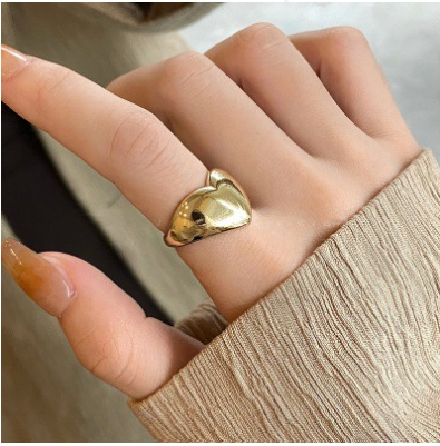 Adjustable Heart Ring - Image 4