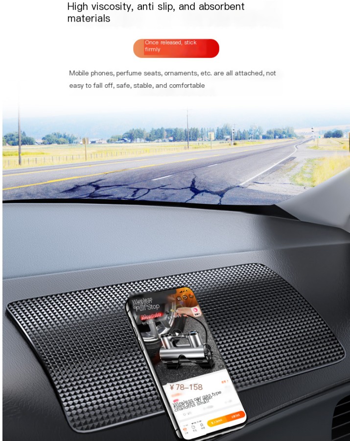 Anti-Slip Dashboard Mat Image 3