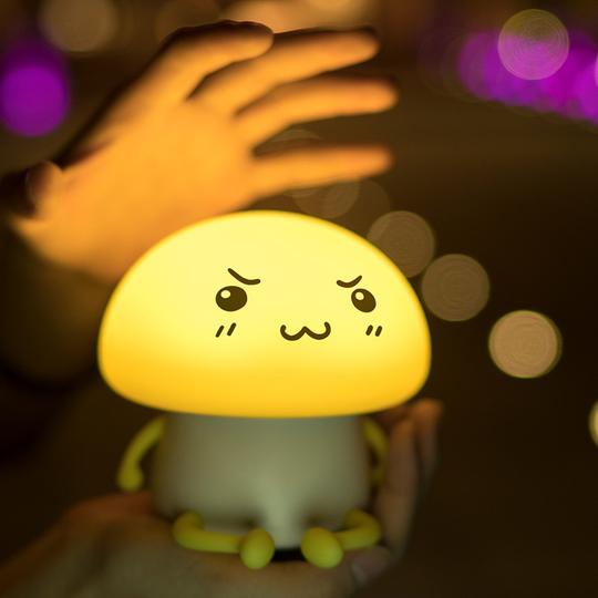 Cartoon Rechargeable Lamp Blue