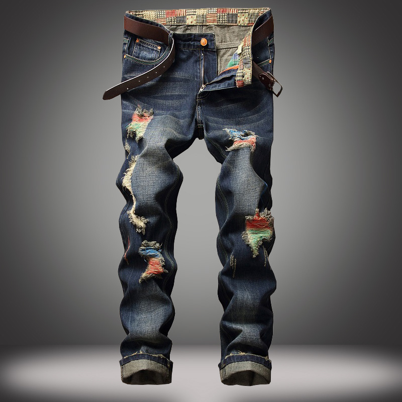 Distressed Jeans Image 4