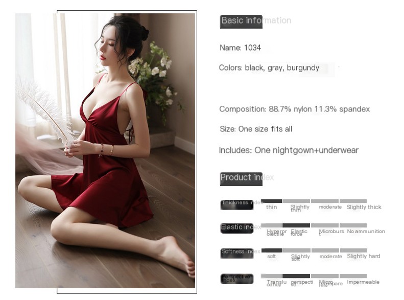 Winged Strap Dress - Red