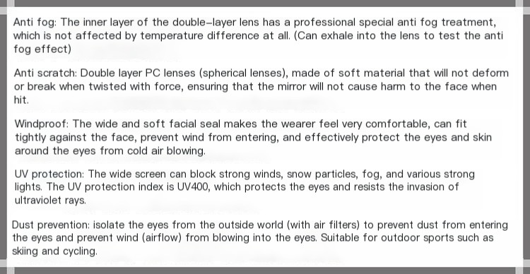 Snowledge Ski Goggles
