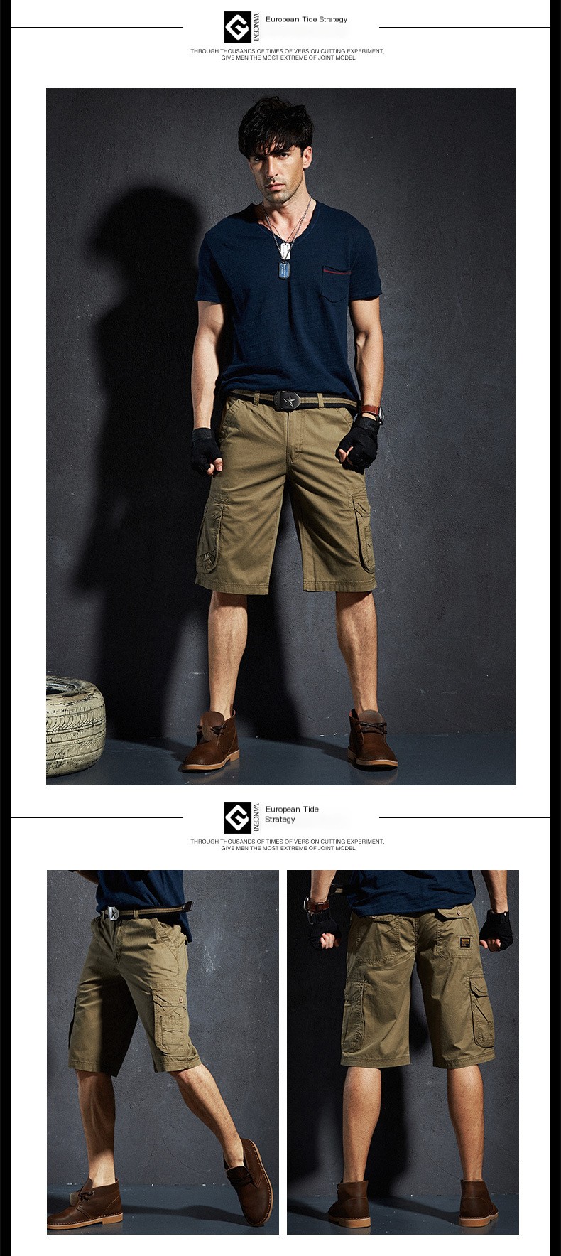 Multi-Pocket Work Shorts 8