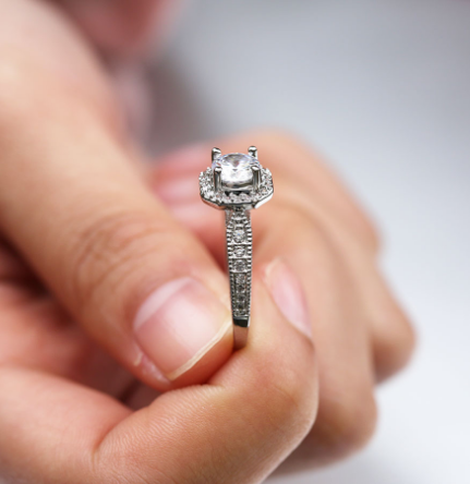 Round Silver Ring