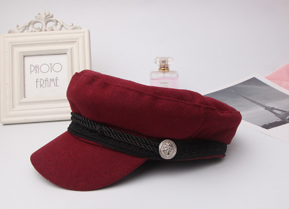 Casual Navy Hat Blue