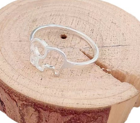 Geometric Elephant Ring Image 1