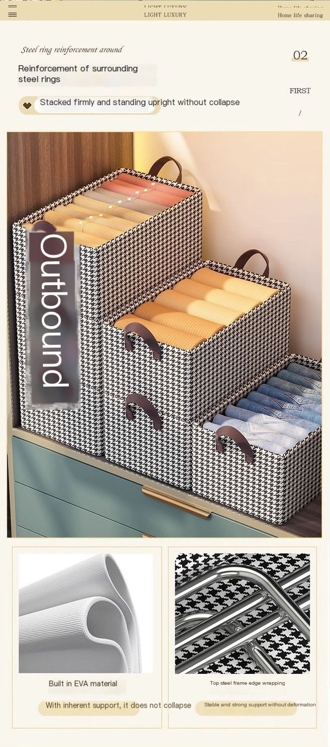 Houndstooth Storage Box Image 5