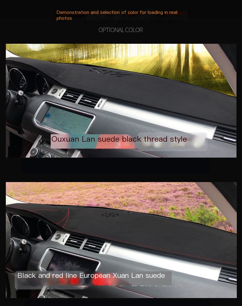 BMW Suede Dashboard Mat 11