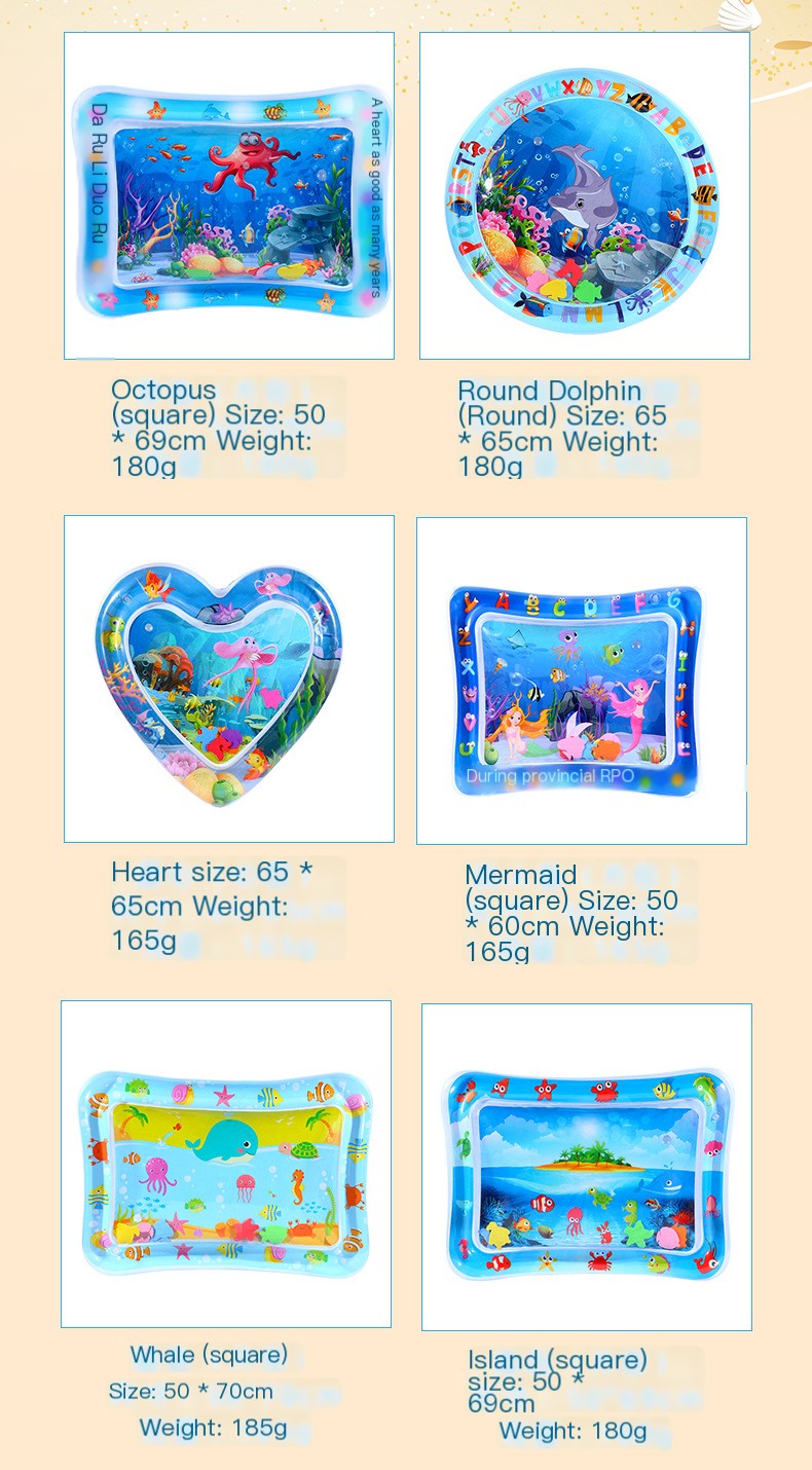 Inflatable Baby Water Mat Design 4