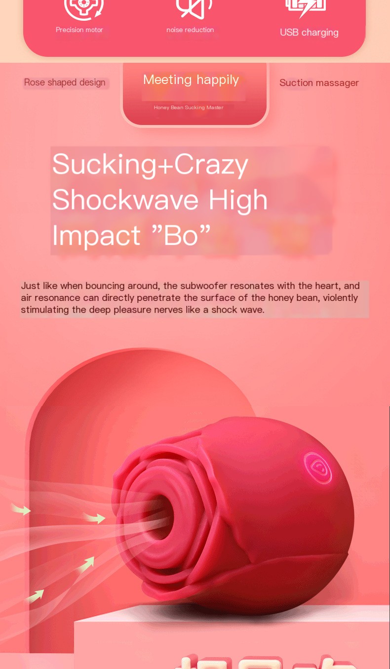 Rose Flower Egg Vibrator Image 1