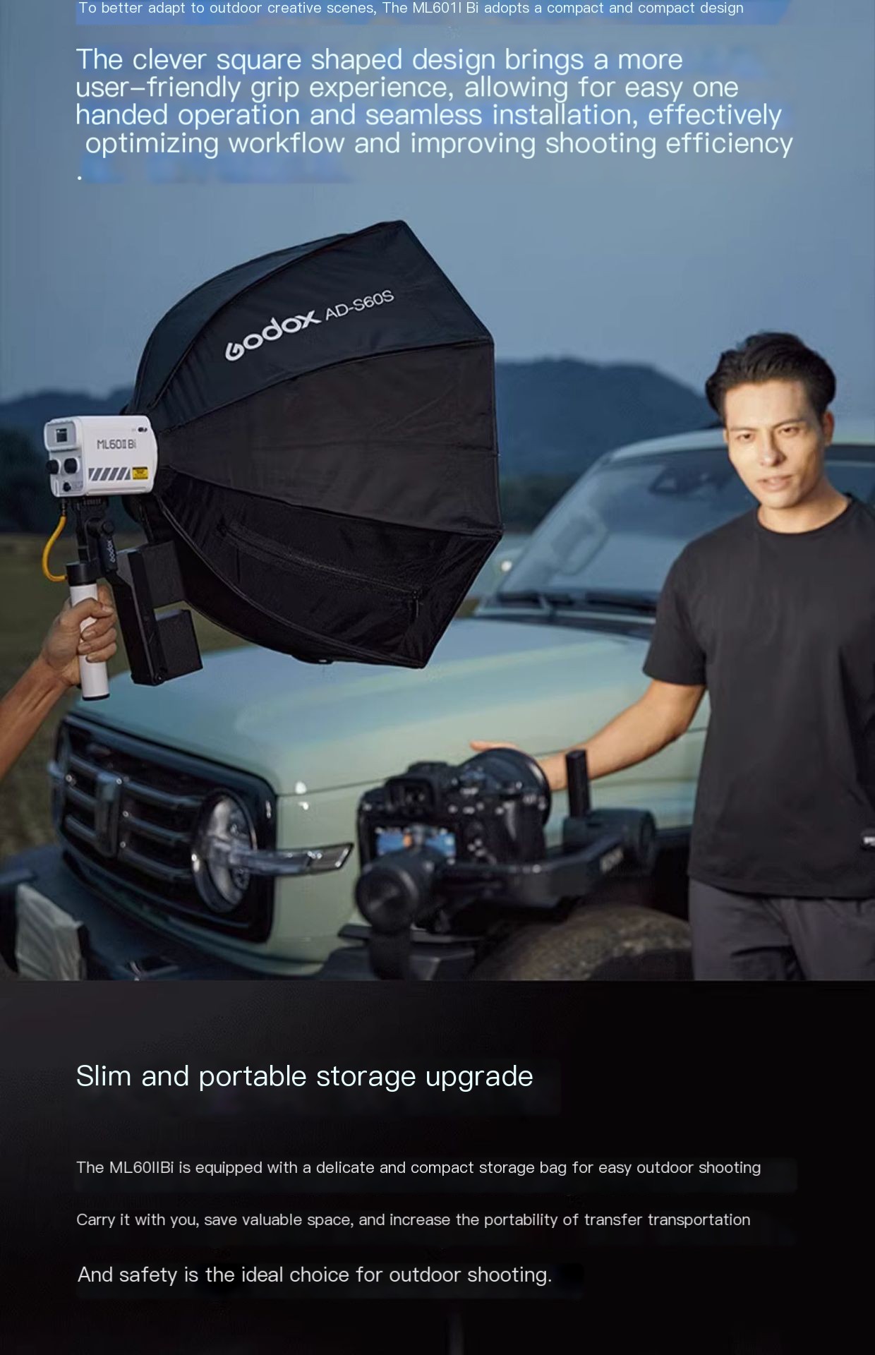 Godox ML60II Lighting Effect