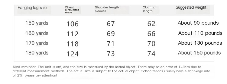 Winter Down Cotton Jacket