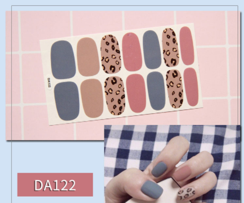 Leopard Print Nail Stickers