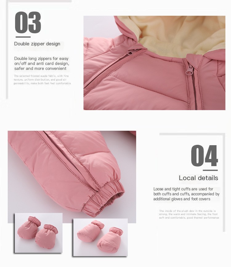 Baby Down Suit Image 7