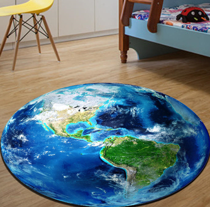 Earth and Moon Rug 1