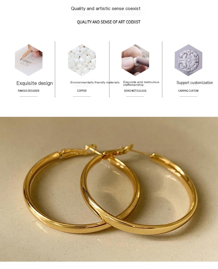 Round Earrings Lifestyle