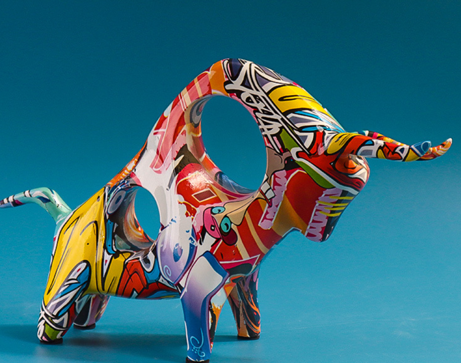 Elephant and Cow Ornament 3