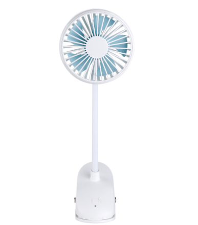 Rechargeable Clip Fan in Blue