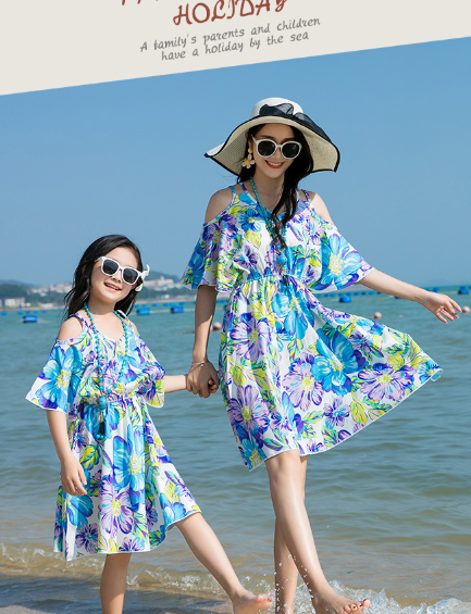 Sweet Chiffon Beach Dress Image