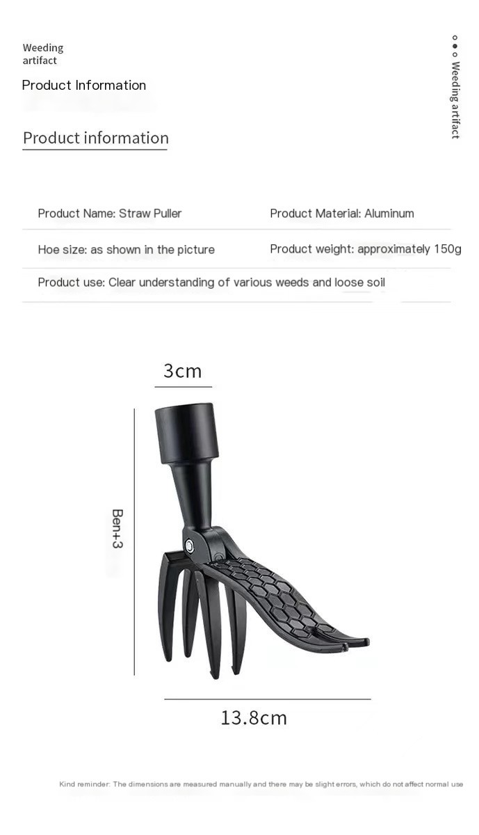 Stand-Up Manual Weeder Image 1