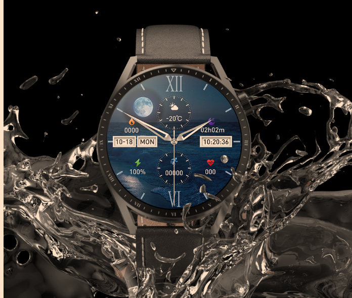 KW88 Smartwatch Display