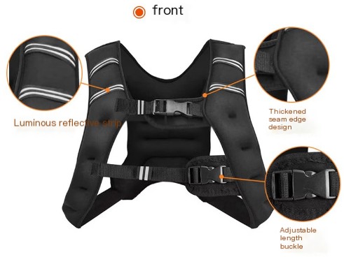 Weight bearing waistcoat image