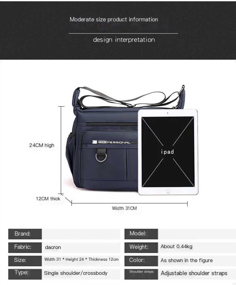 Men's Shoulder Bag