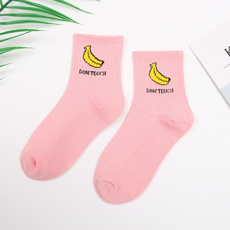 Harajuku Strawberry Lace Socks - Design 5