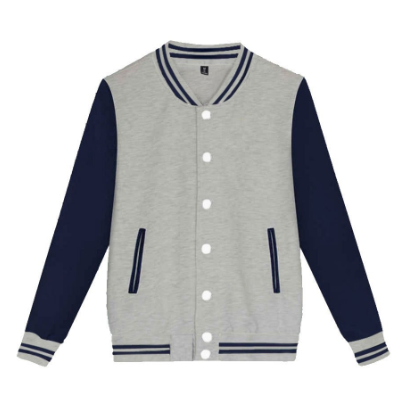 Color Block Stand Collar Sweatshirt - Image 3