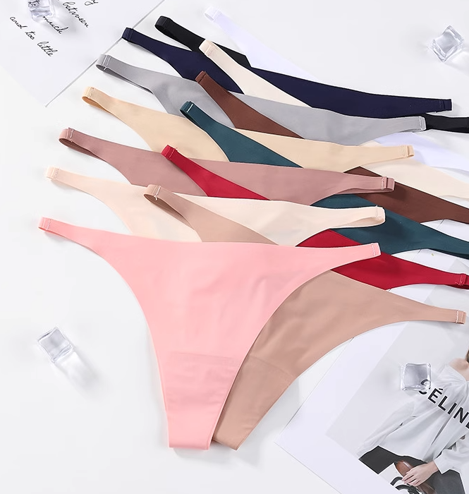 Ice Silk Seamless Panties 6