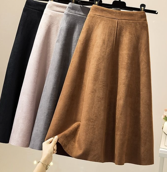 Fashionable skirt in different colors