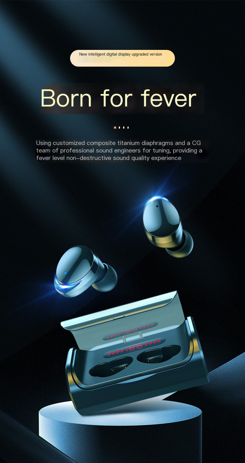 TWS-T8 Bluetooth Earbuds 1