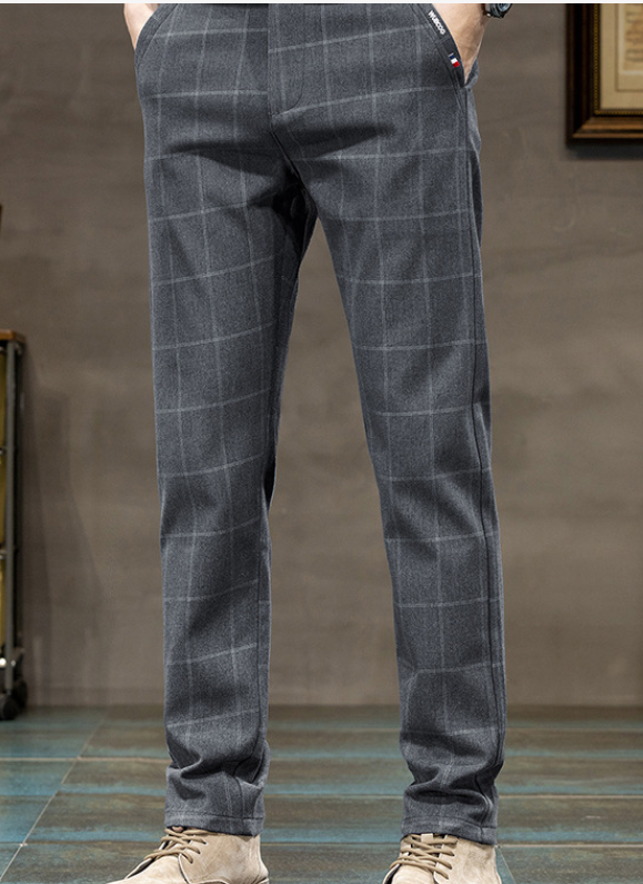 Fiorinni Men's Plaid Dress Pants