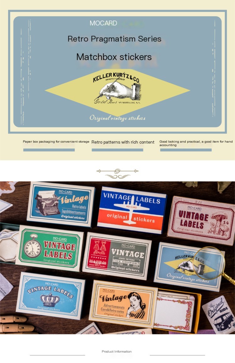 Vintage Stickers Collection