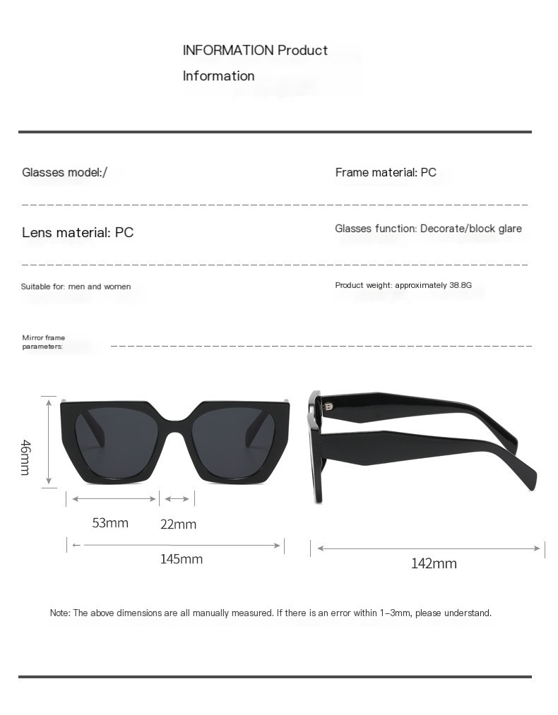Stylish Square Frame Sunglasses
